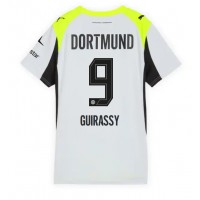 Borussia Dortmund Serhou Guirassy #9 Vonkajší Ženy futbalový dres 2025-26 Krátky Rukáv